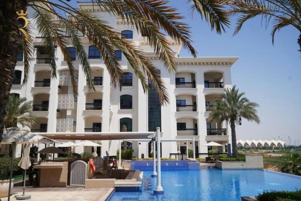 Your 1Br Retreat On Yas Island Blue Sapphire Apartment Abu Dhabi Exterior foto
